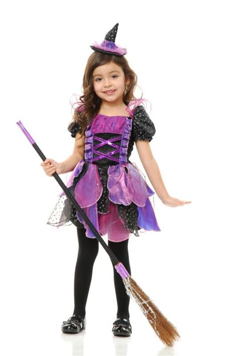 Get Witchy with a Glamorous Purple Halloween Costume